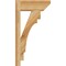 Ekena Millwork Merced Slat Rough Sawn Outlooker, Western Red Cedar, 6"W x 14"D x 26"H OUT06X14X26MRC06RWR - alternate 4